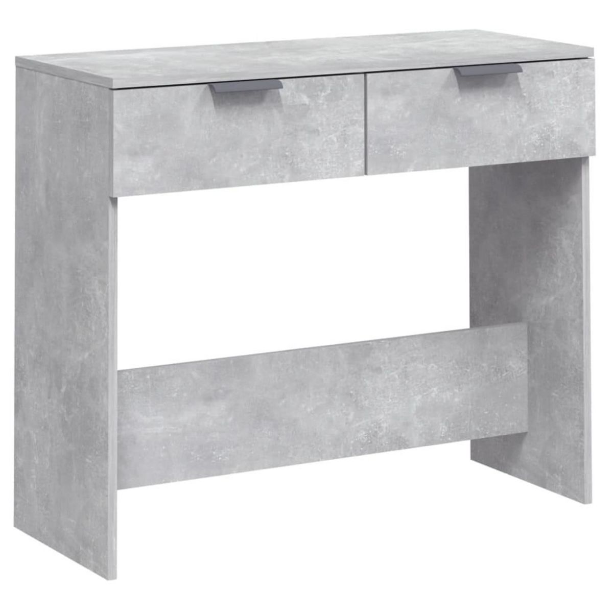 VIDAXL Table console Gris beton 90x36x75 cm Bois d'ingenierie
