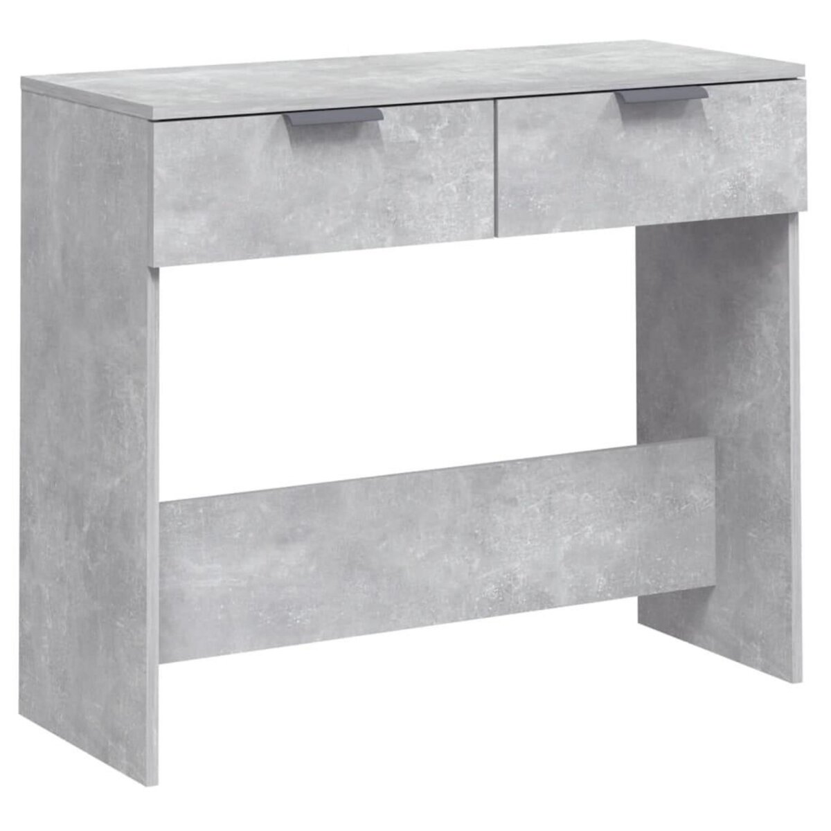 VIDAXL Table console Gris beton 90x36x75 cm Bois d'ingenierie