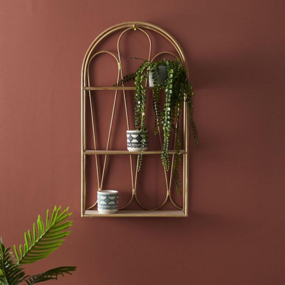 Paris Prix Étagère Murale Arche  Java  73cm Naturel