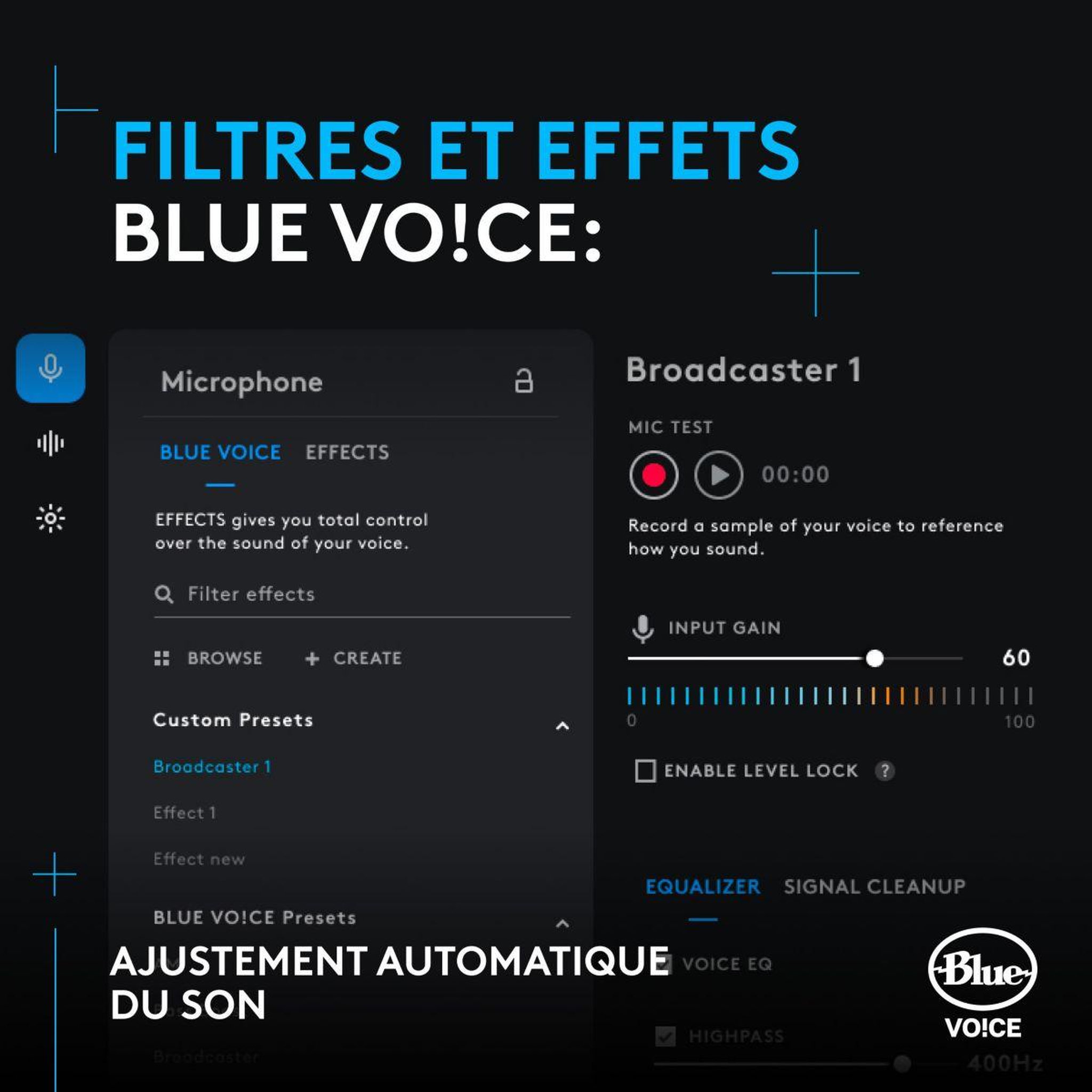 Voir la diapositive 5 : Logitech Micro gamer yeti gx rgb dynamic