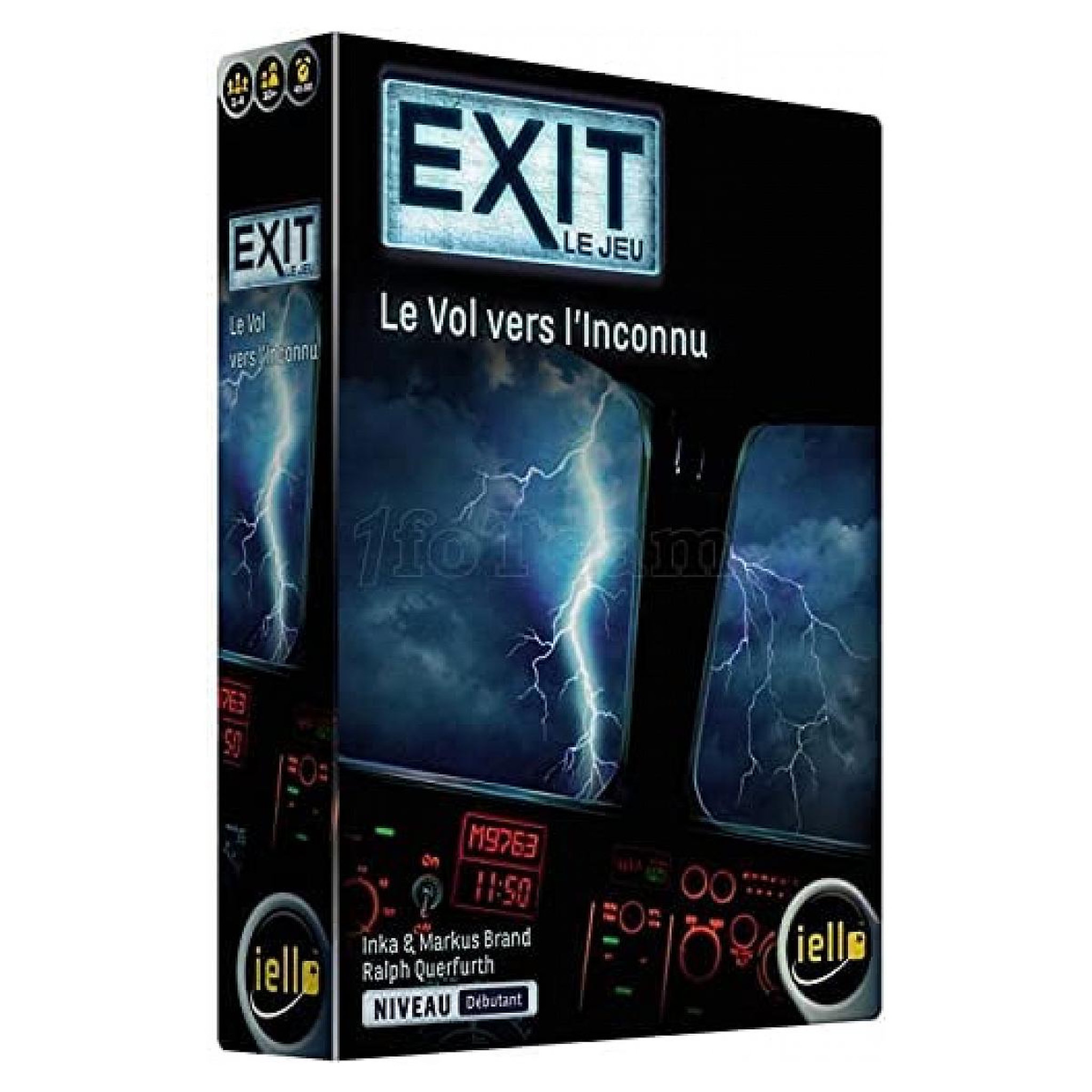 Voir la diapositive 2 : Iello Exit le vol vers l inconnu - niveau debutant