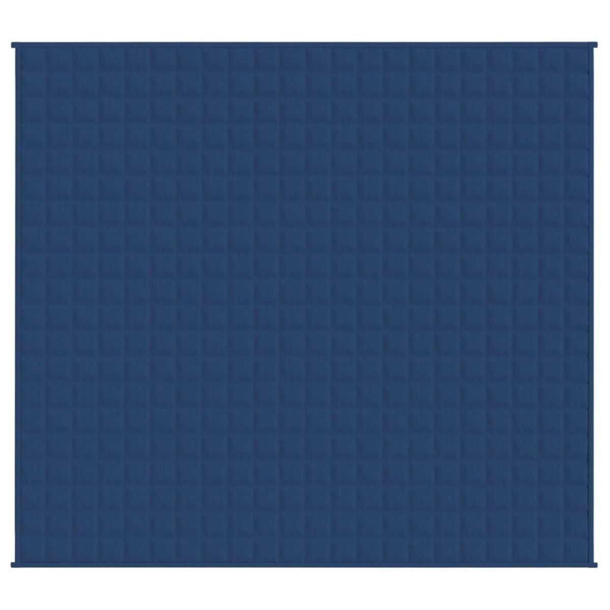 VIDAXL Couverture lestee Bleu 220x235 cm 11 kg Tissu
