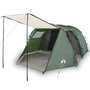 Voir la diapositive 2 : VIDAXL Tente de camping tunnel 4 personnes vert impermeable
