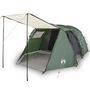 Voir la diapositive 2 : VIDAXL Tente de camping tunnel 4 personnes vert impermeable