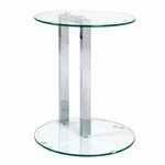 Paris Prix Table d'Appoint Ronde  Antilles  50cm Transparent