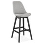 Voir la diapositive 1 : Paris Prix Tabouret de Bar Design  Xenu  114cm Gris & Noir