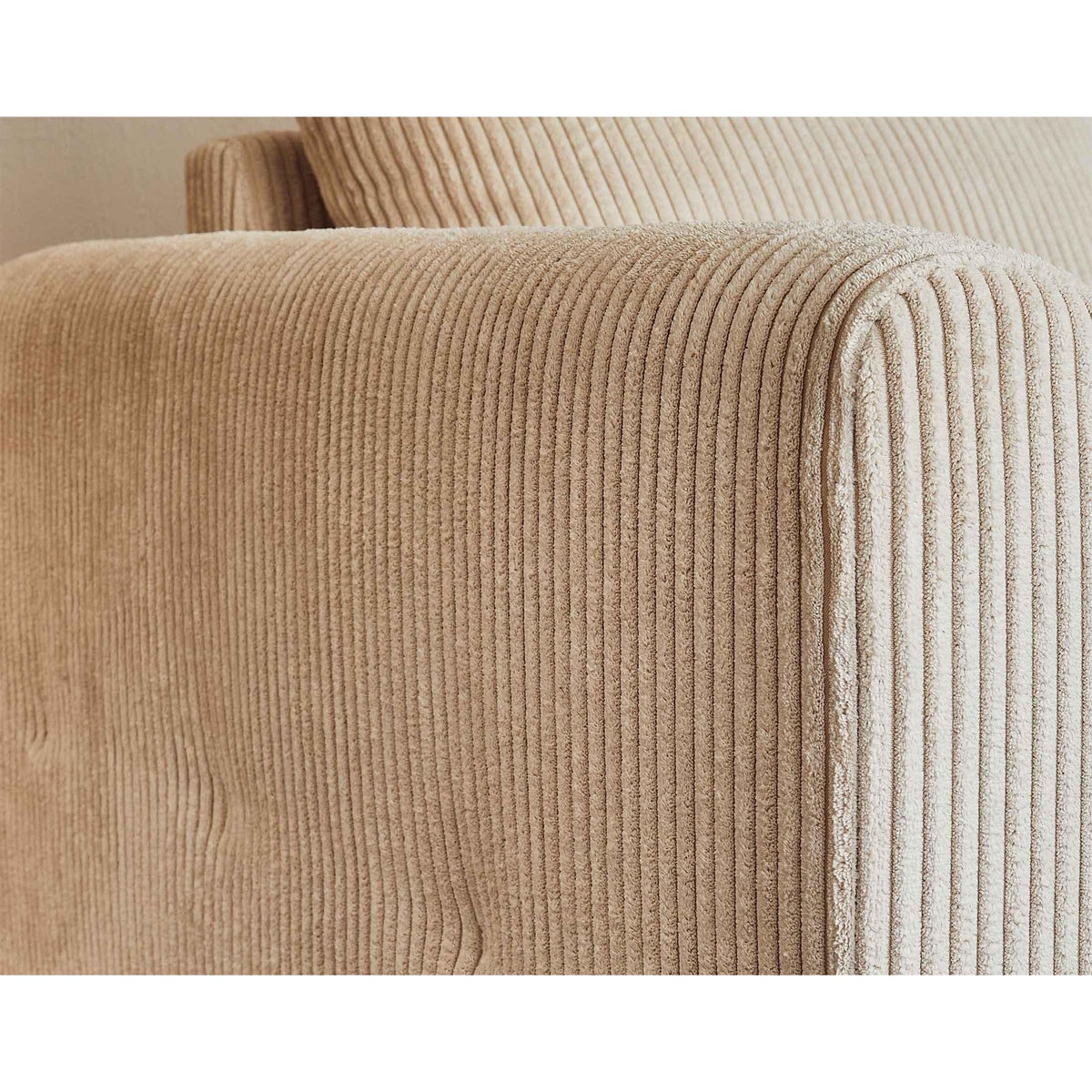 LISA DESIGN Rune - fauteuil - en velours côtelé