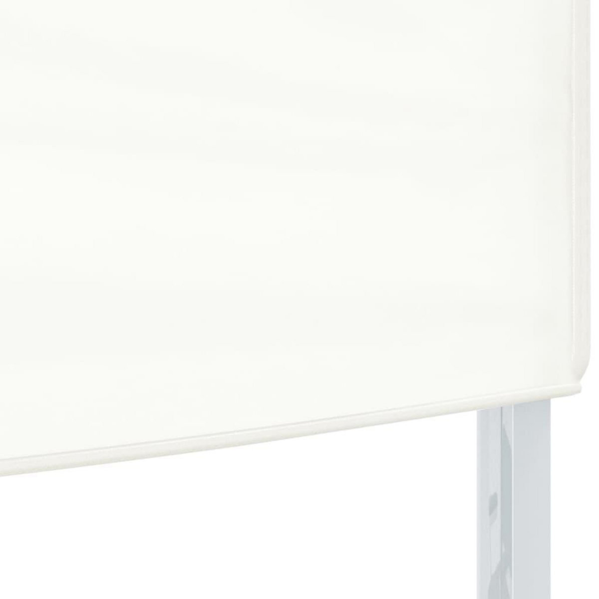 VIDAXL Tente de reception pliable Blanc 3x3 m