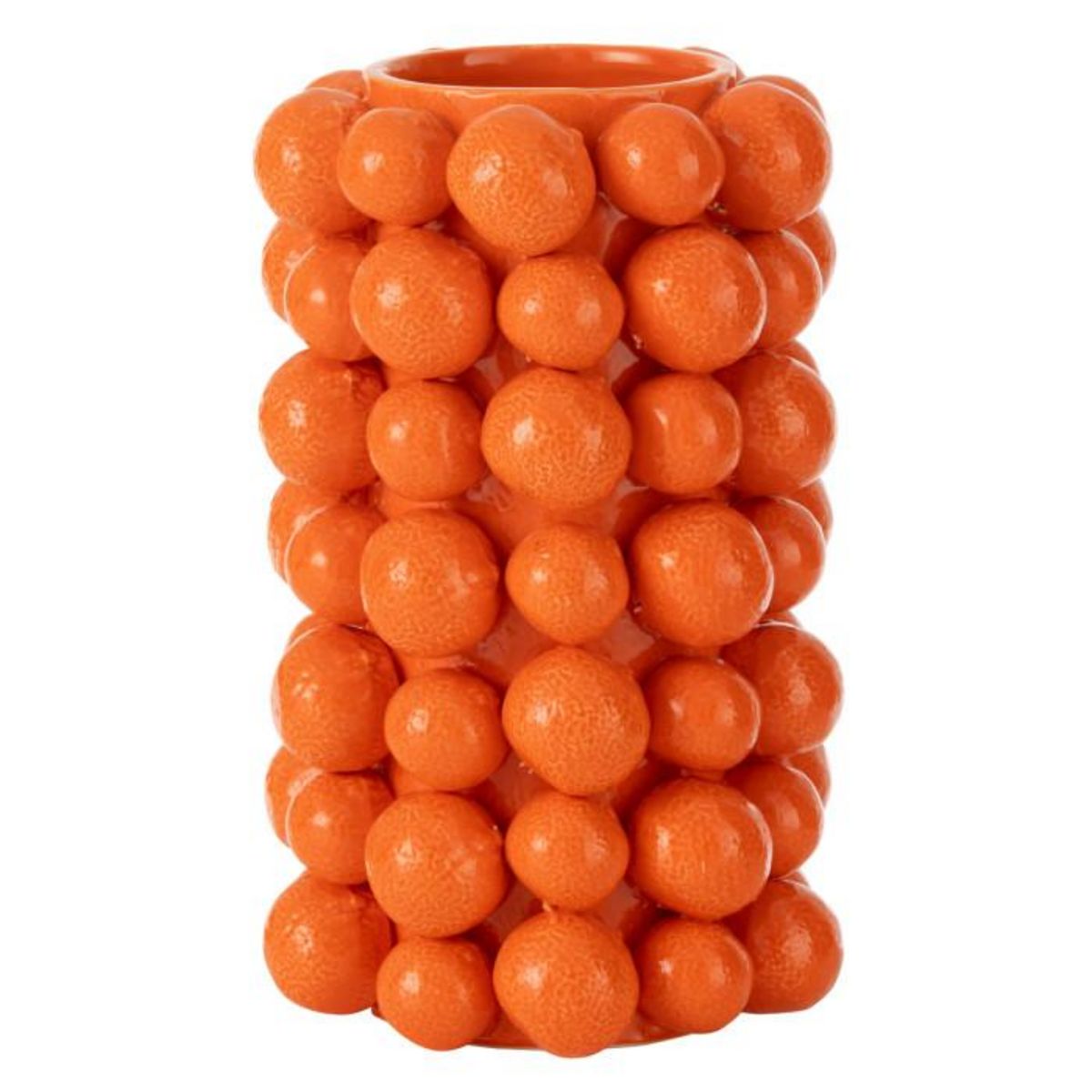 Paris Prix Vase Déco en Céramique  Orange  26cm Orange