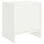 Voir la diapositive 4 : VIDAXL Table de chevet Blanc 35x30x40 cm Bois de pin massif
