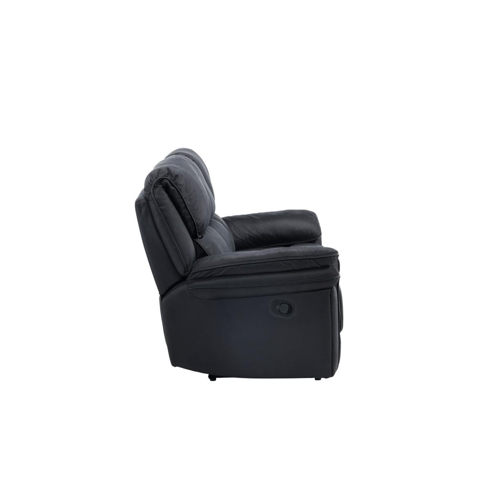 Voir la diapositive 3 : Paris Prix Canapé de relaxation 3 places  saranda  228cm noir