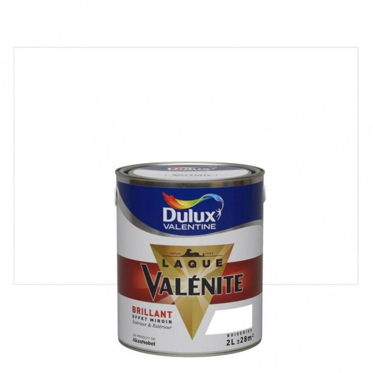 CENTRALE BRICO Peinture laque boiserie Valénite blanc brillant 0,5 L - DULUX VALENTINE