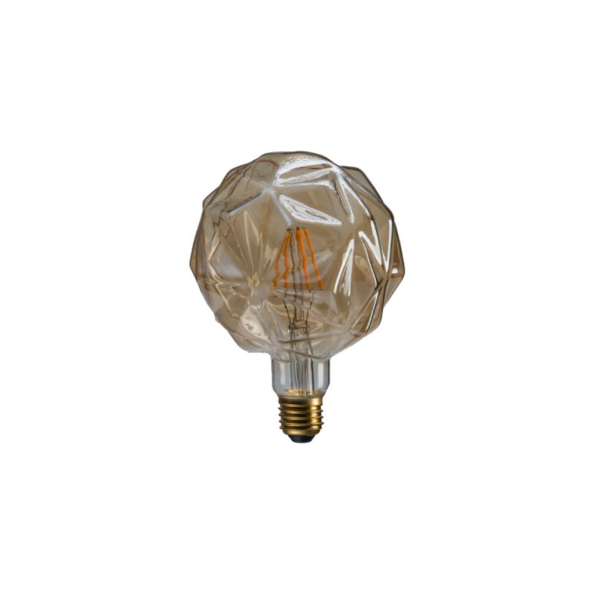  Ampoule LED rétro décorative ambrée XXCELL - 7 W - 720 lumens - 2700 K - E27