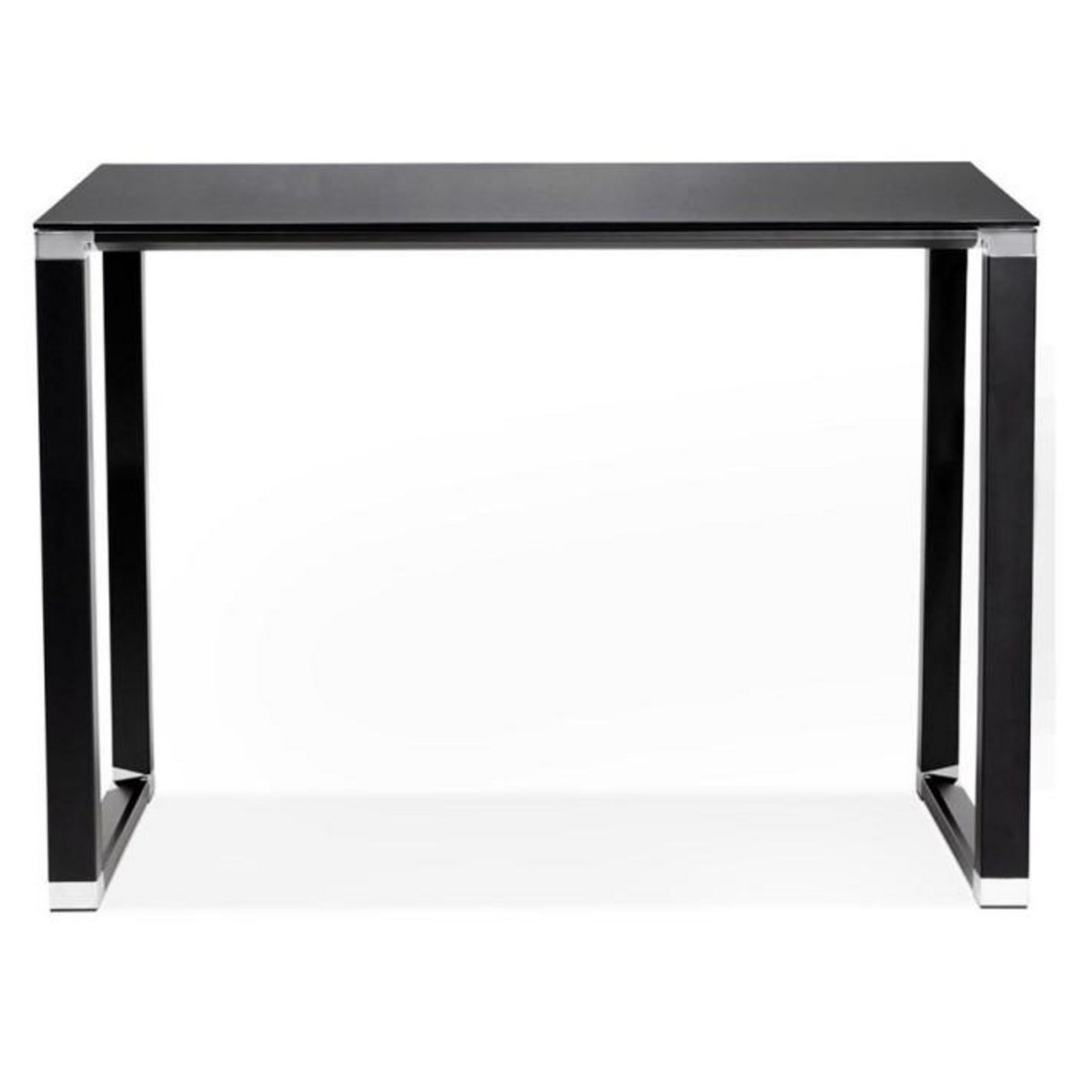 Paris Prix Bureau Design en Verre  Zaho  140cm Noir