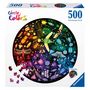Voir la diapositive 1 : RAVENSBURGER Ravensburger - Jigsaw puzzle Circle of Colors Insects, 500 pcs. 120008200?