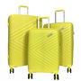 Voir la diapositive 1 : David Jones Lot 3 valises rigides dont 1 valise cabine TSA