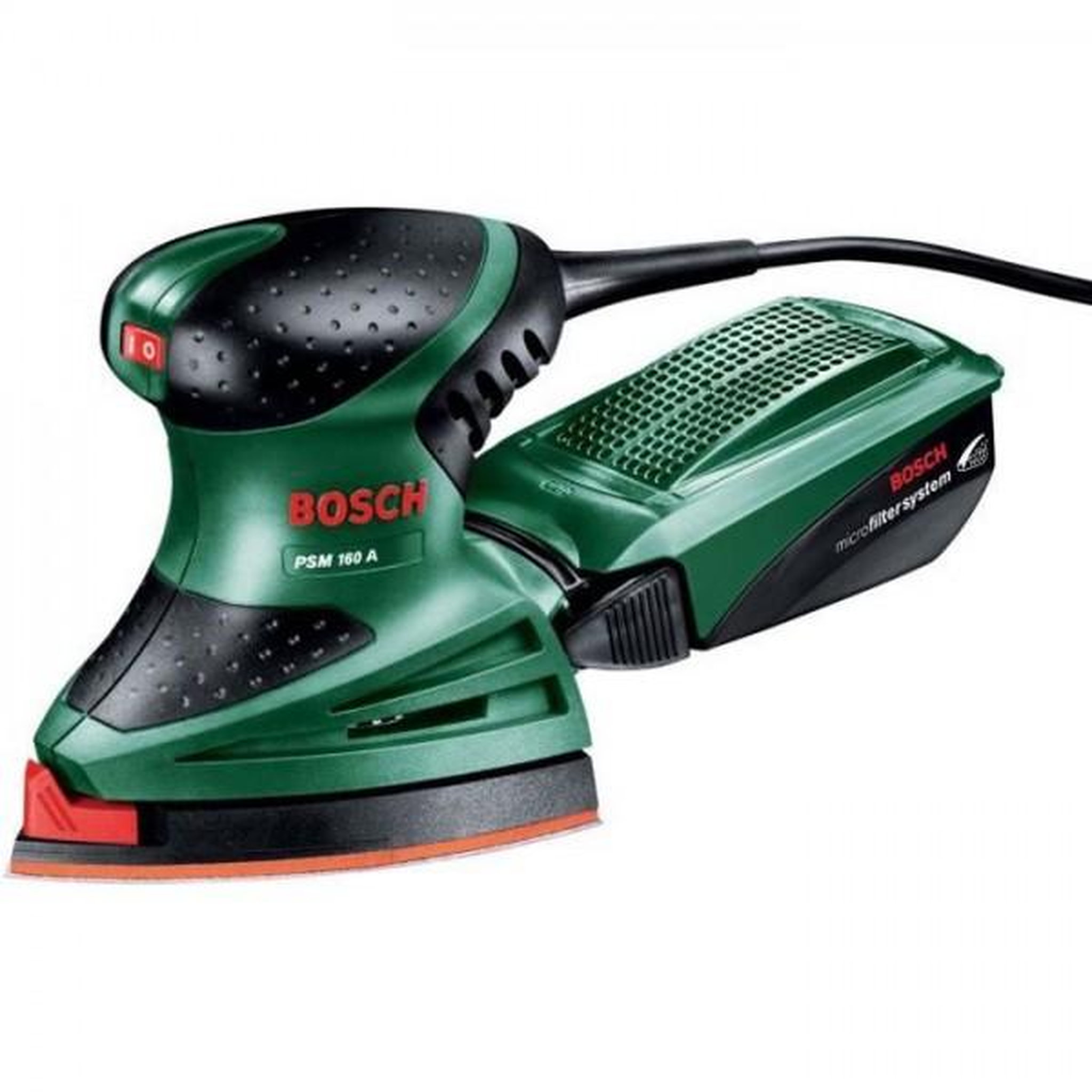 BOSCH Ponceuse multi BOSCH PSM 160 A - Puissante et polyvalente - Ponçage et polissage - Systeme micro-filtre Bosch