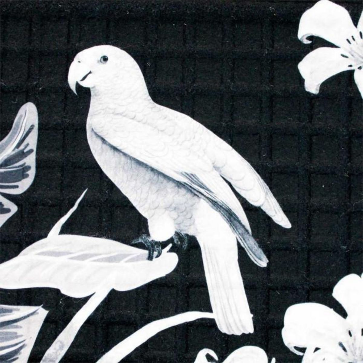 Paris Prix Tapis Relief Imprimé  Exotic Paradise  45x75cm Bleu