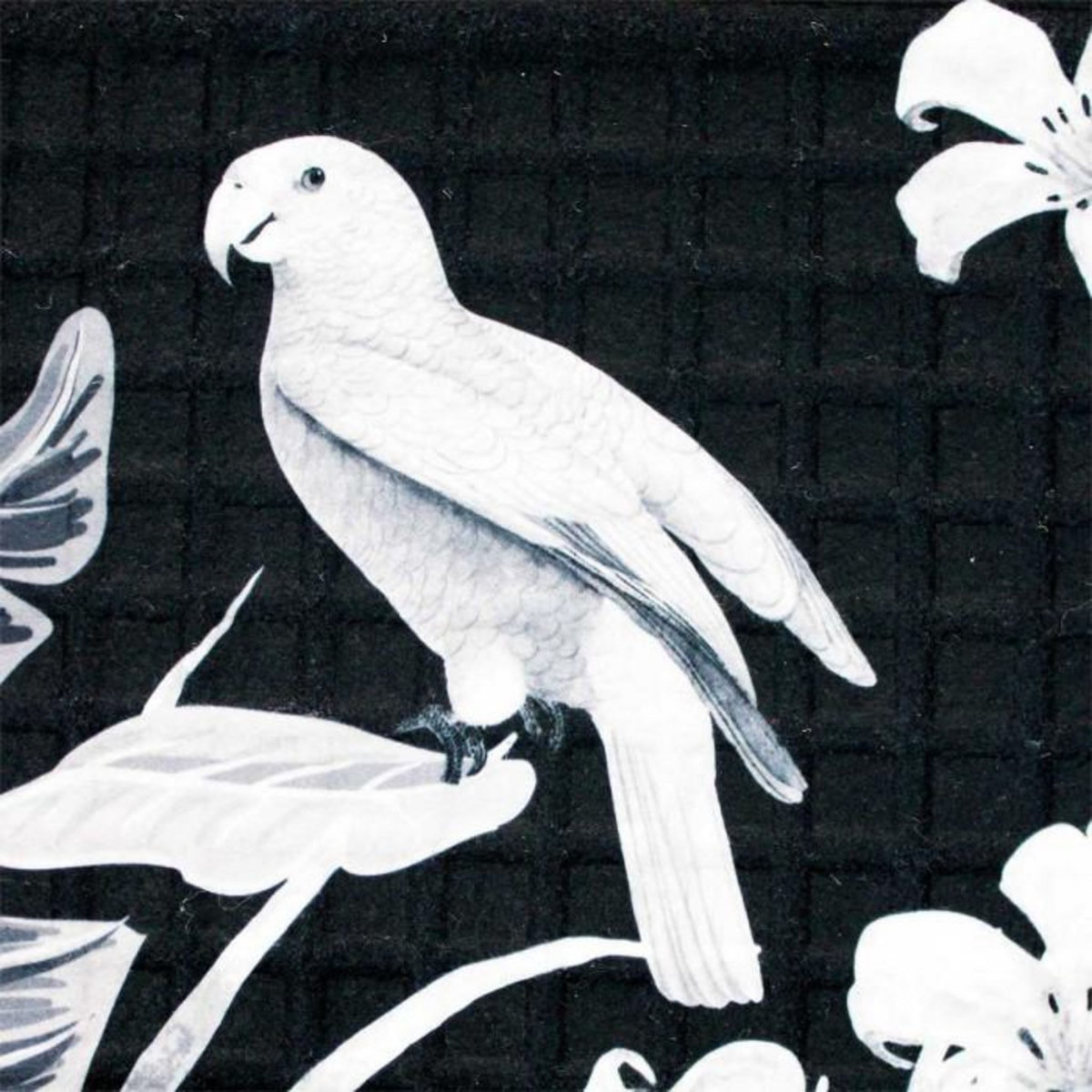 Paris Prix Tapis Relief Imprimé  Exotic Paradise  45x75cm Bleu