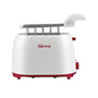 Voir la diapositive 3 : GIRMI Grille-pain Girmi TP10 rouge et blanc 750 W