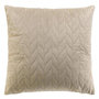Voir la diapositive 1 : Paris Prix Housse de Coussin en Velours  Daisy  40x40cm Taupe
