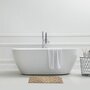 GUY LEVASSEUR Tapis de bain en coton fantaisie 50x80cm