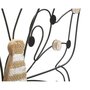 Voir la diapositive 3 : Paris Prix Décoration Murale en Métal  Papillon  39cm Noir & Naturel