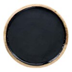 Paris Prix Dessous d'Assiette en Bois  Black Forest  35cm Noir