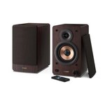 Sharp Haut-parleurs Bluetooth - SHARP - CP-SS30(BR) - Bibliotheque Marron - 2x 30W - 2 voies - Sans fil - 60W RMS