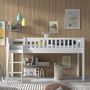 Voir la diapositive 6 : Paris Prix Lit Enfant Tente  Scott Spring  90x200cm Blanc