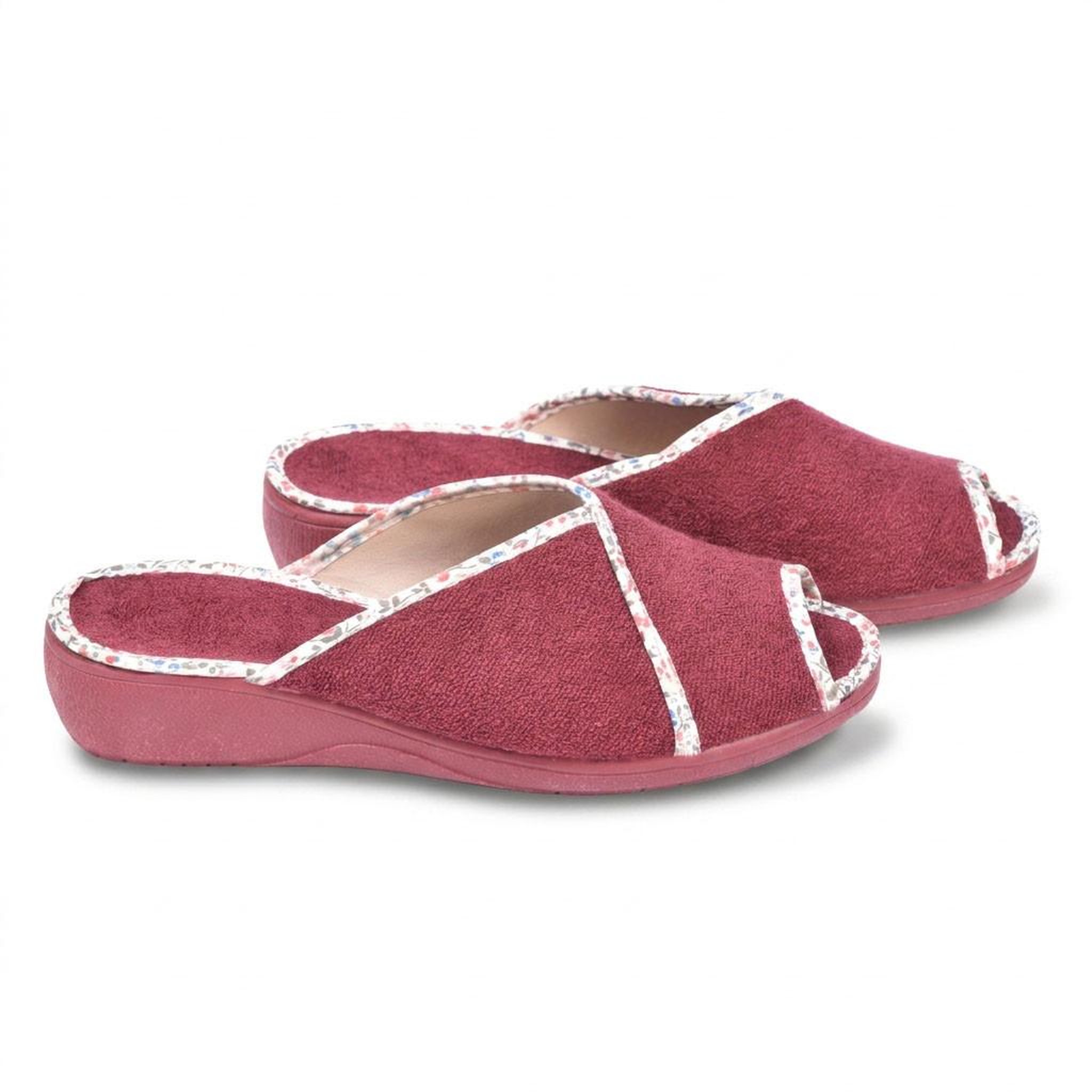 Voir la diapositive 3 : OZABI OZABI-Pantoufle Mule Femme Eponge Respirante Fabrication Espagnole, Bout Ouvert