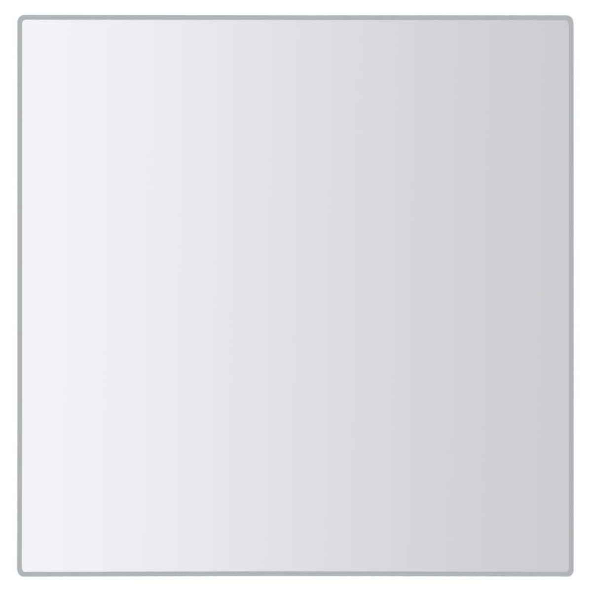 VIDAXL Carreaux de miroir 48 pcs Carre Verre