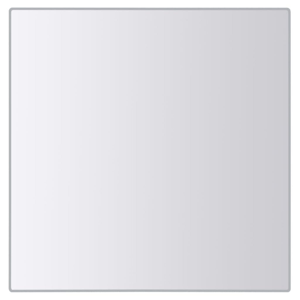 VIDAXL Carreaux de miroir 48 pcs Carre Verre