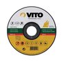 VITO Pack Meuleuse d'angle 2200W + 3 disques à meuler Ø 230mm Pierre Marbre Granit VITO