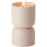 BRILLIANT Lampe de table d'extérieur- BRILLIANT - LOVERE - Plastique - 3 W - Forme bougie - Beige et brun clair