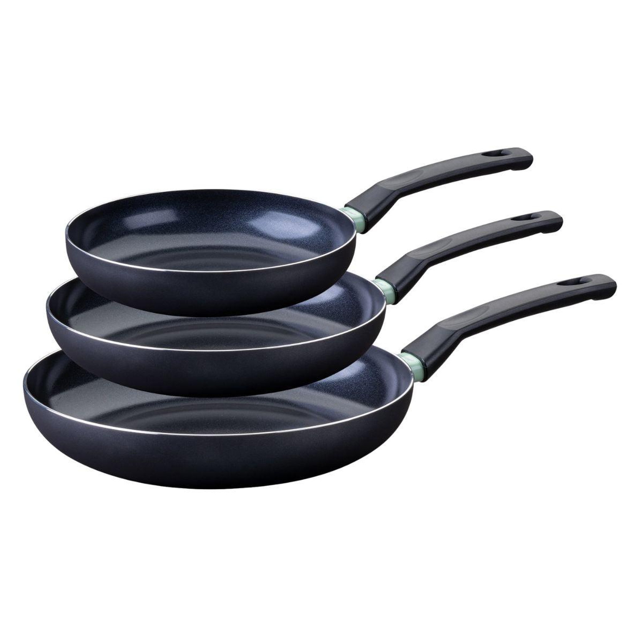 Fackelmann Set de 3 poêles antiadhésives céramique 24, 28 et 30 cm fackelmann brandao