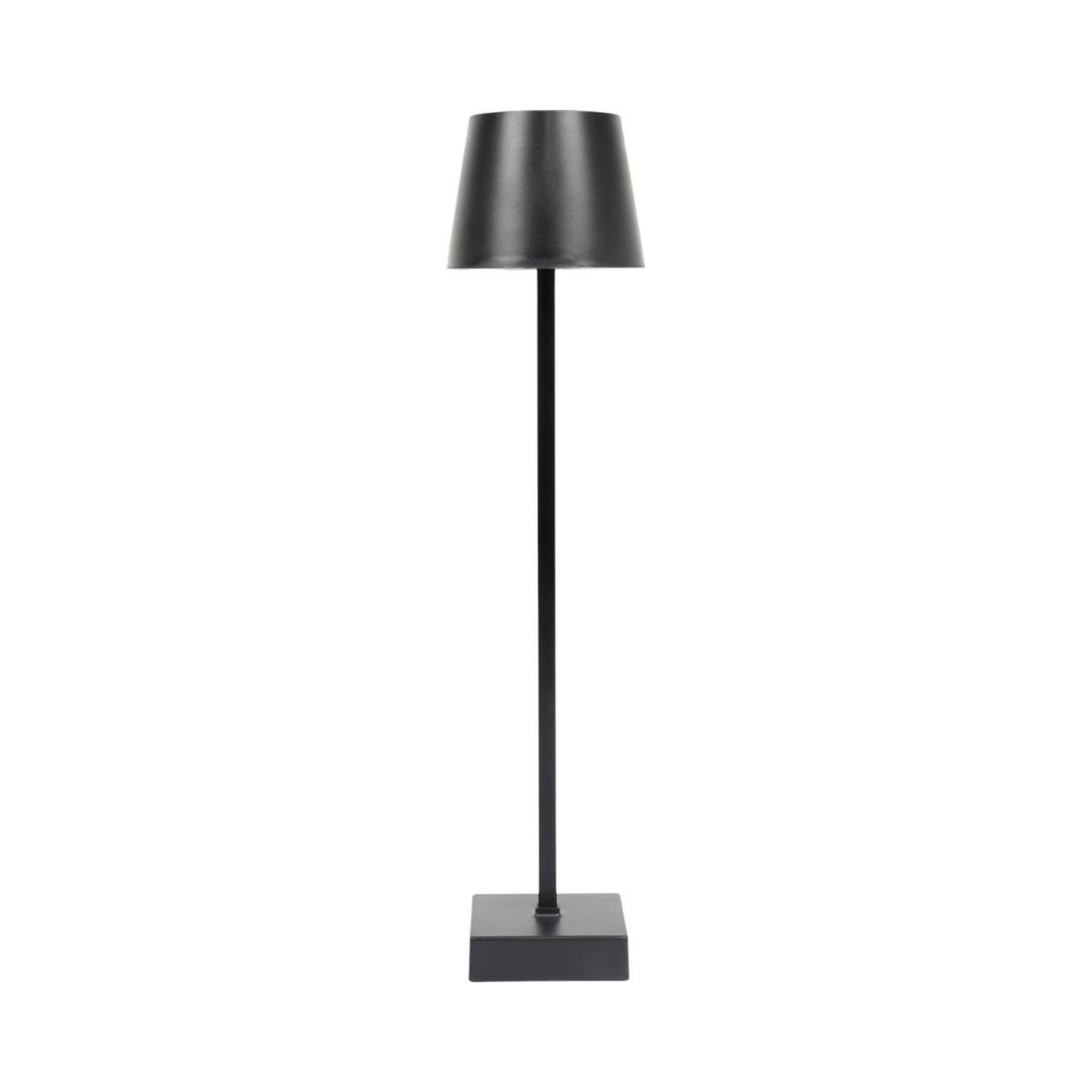 Voir la diapositive 2 : The Home Deco Factory Lampe à poser tactile  rechargeable  45cm noir