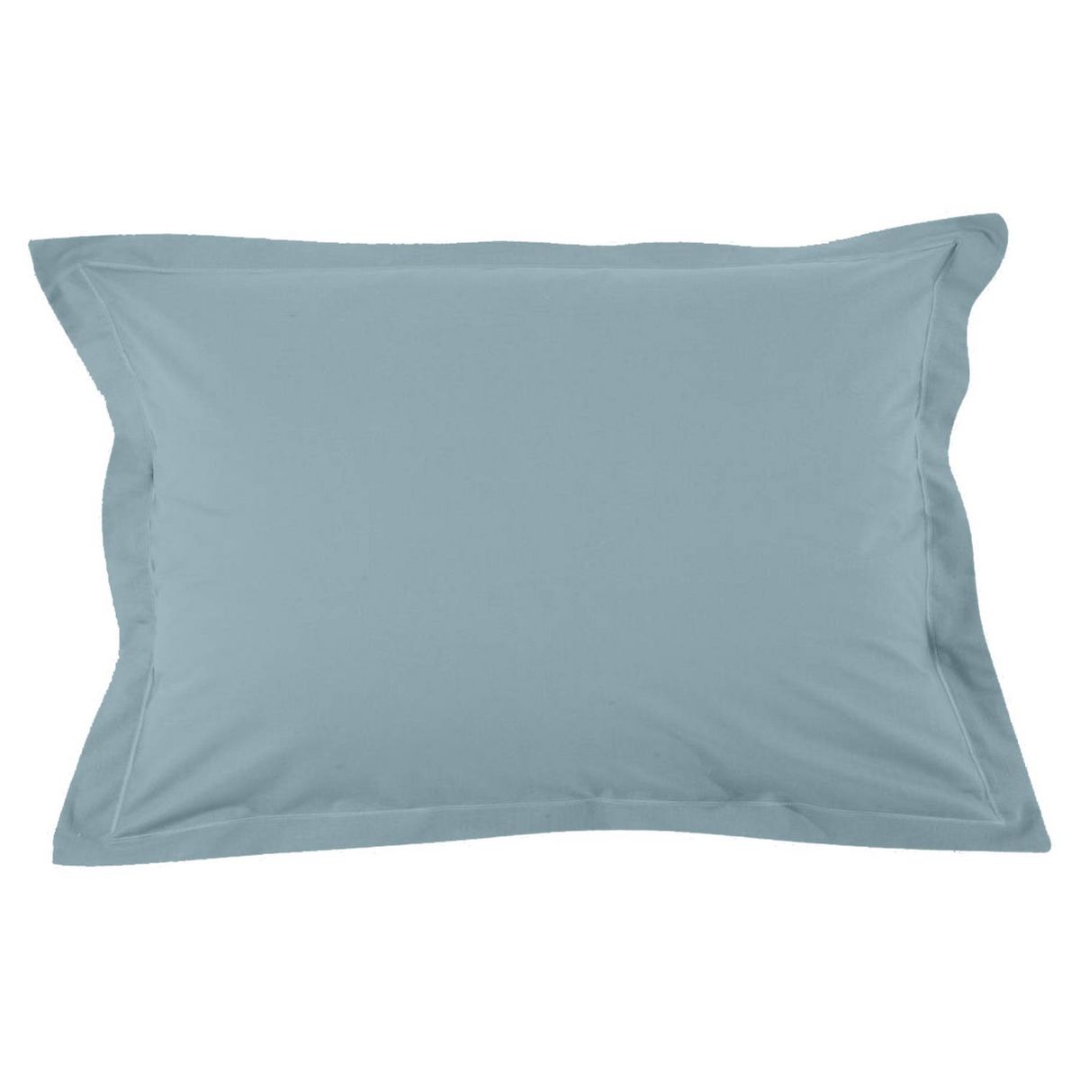 Taie d'oreiller unie en microfibre 