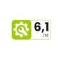 Voir la diapositive 2 : LIVOO Aspirateur sans sac 80db gris - doh105g