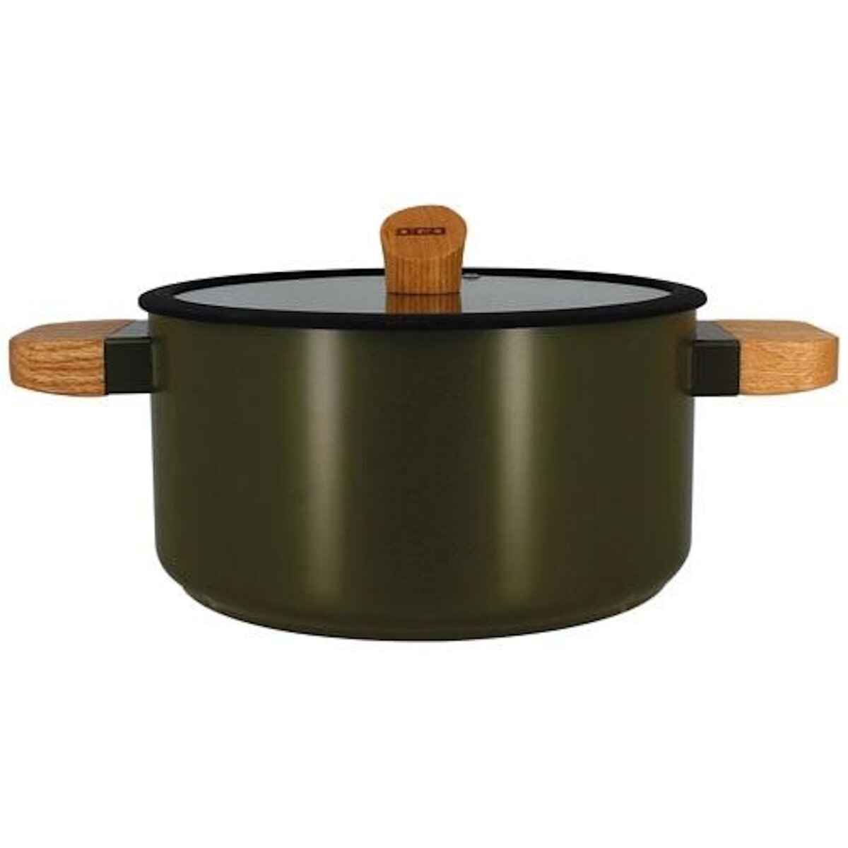 Ogo Faitout 24cm avec couvercle kaki - 7930296