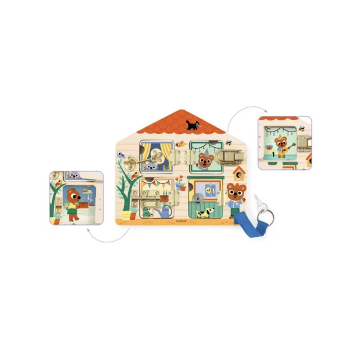 Djeco Cabanalock - Jeu de manipulation