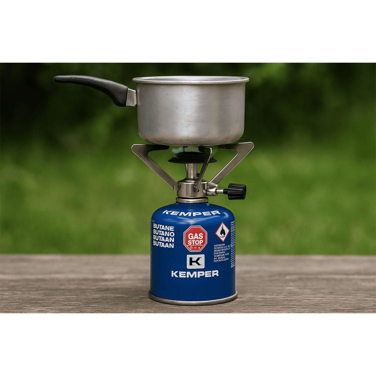 Kemper Pack de 12 Cartouches de gaz 190g Perçable Butane KEMPER