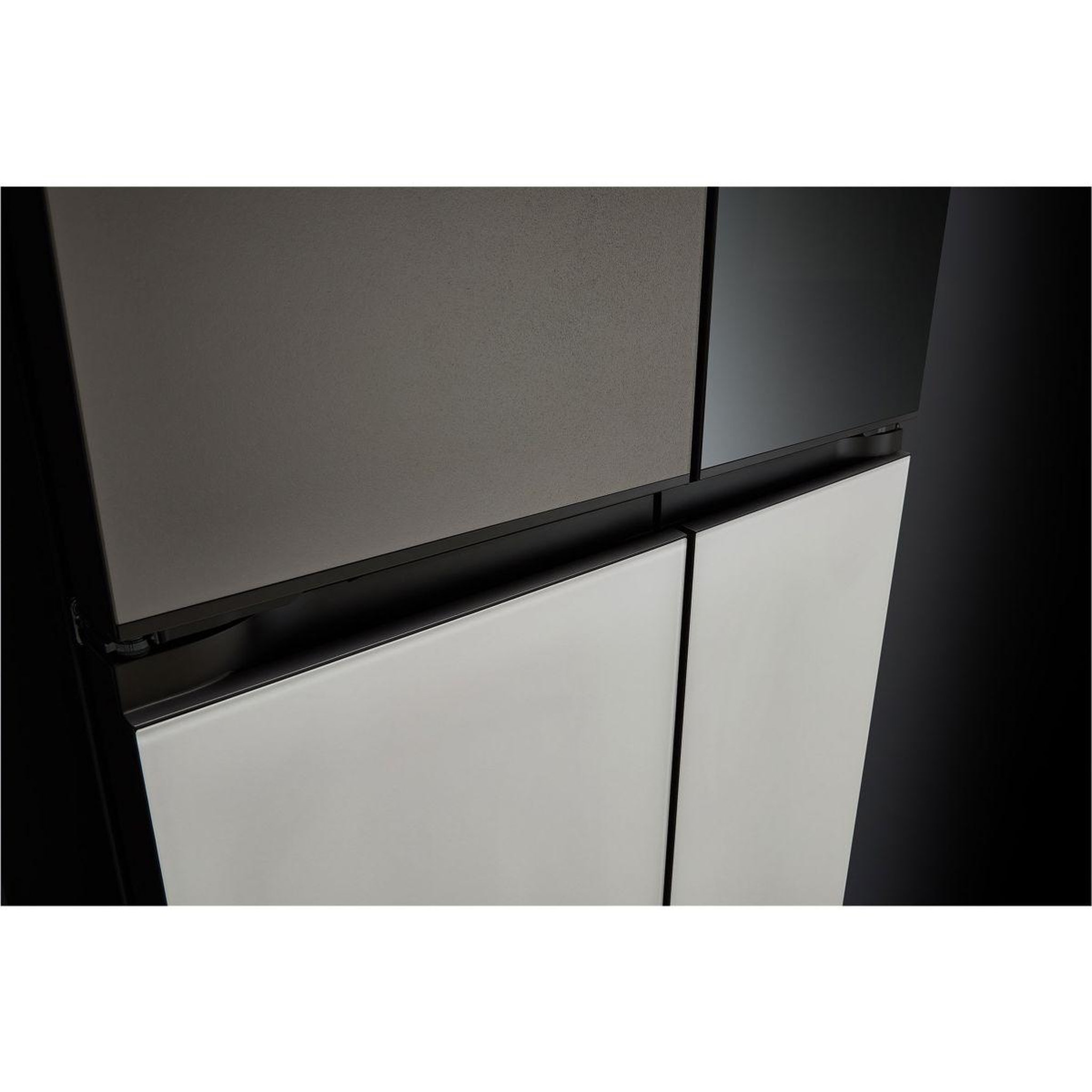 Voir la diapositive 5 : LG Réfrigérateur multi portes GMV960NNME MoodUP