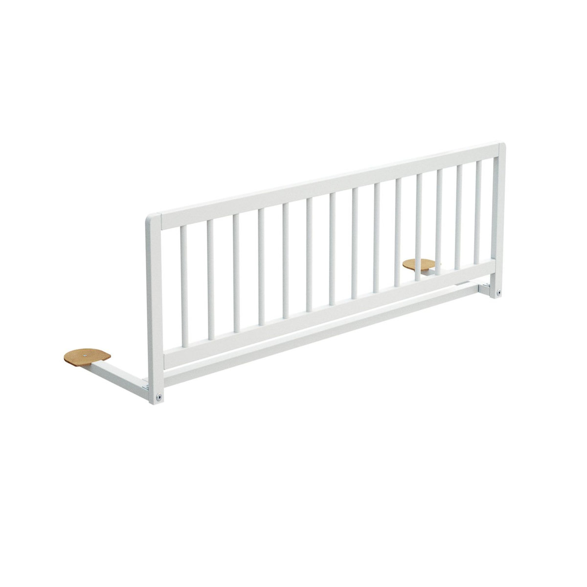 WEBABY Barrière de lit enfant en bois SIDO 117 cm