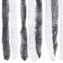 Voir la diapositive 5 : VIDAXL Moustiquaire Gris et blanc 90x220 cm Chenille