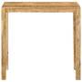 Voir la diapositive 2 : VIDAXL Table de bar 112x55x108 cm Bois de manguier massif