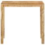 Voir la diapositive 2 : VIDAXL Table de bar 112x55x108 cm Bois de manguier massif
