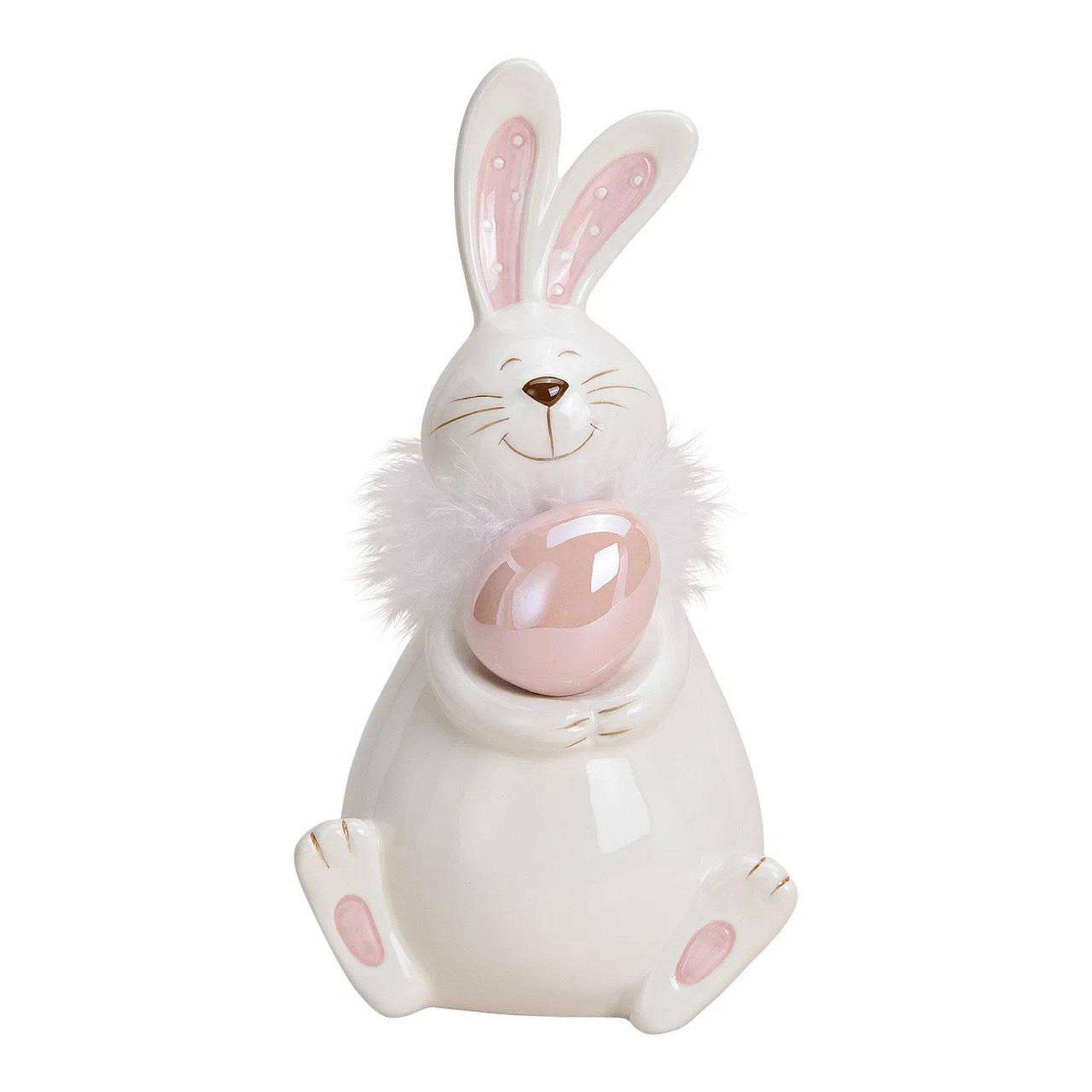 Eden Décoration un lapin de pâques en céramique
