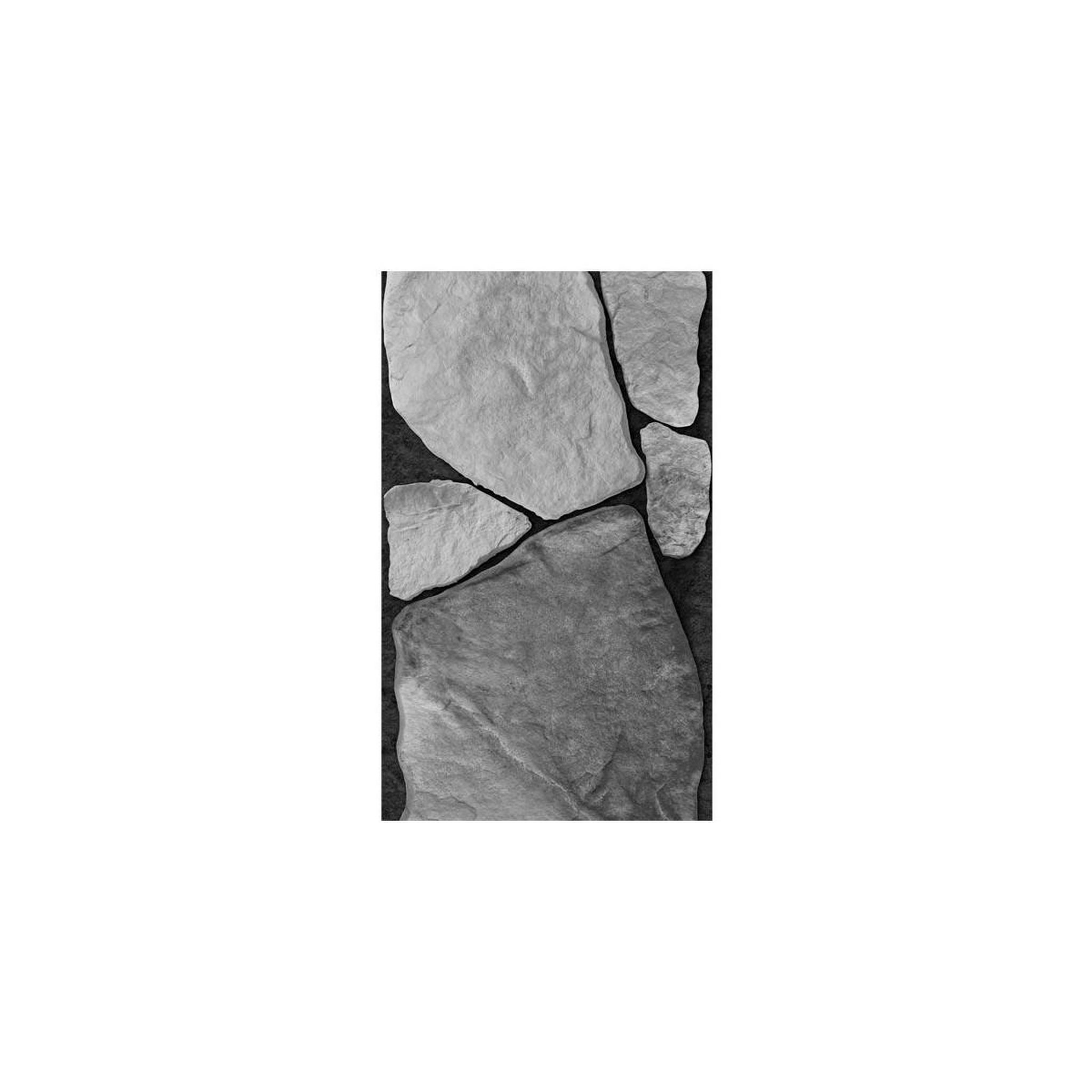 Voir la diapositive 2 : Paris Prix Papier peint  rocher dans la grisaille  50x1000cm