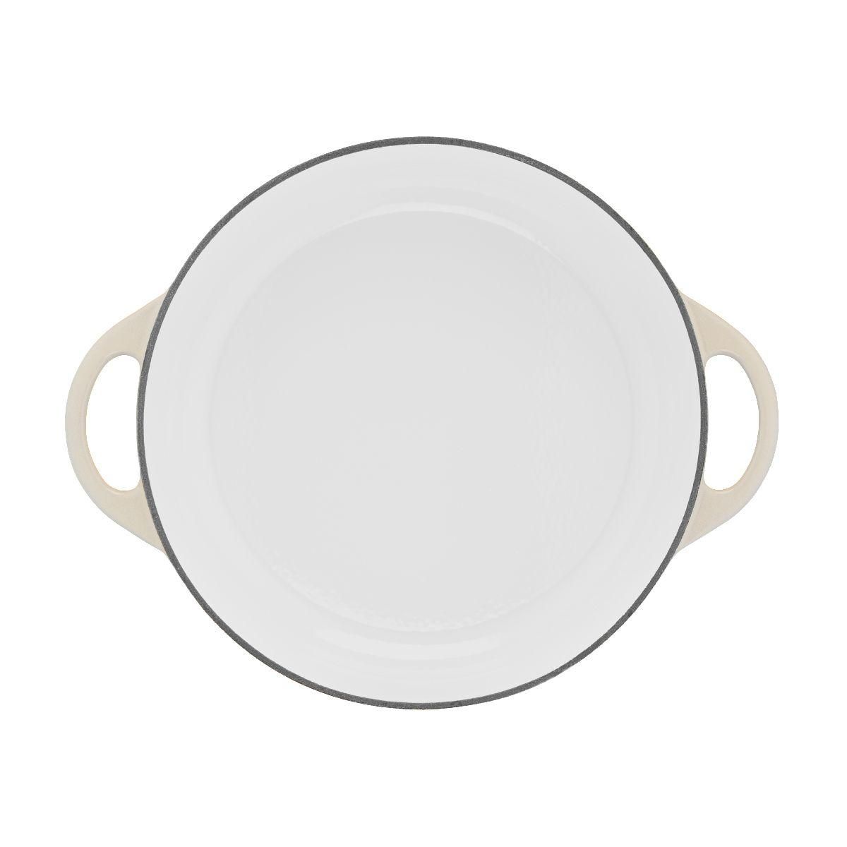 TEFAL Cocotte Fonte LOV sauteuse 28cm beige